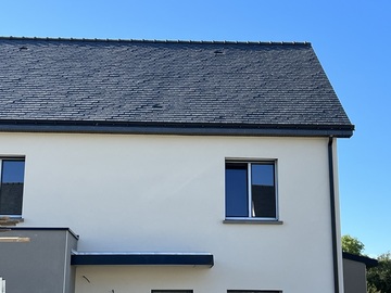 Réalisation d'une toiture en ardoise à Pellerin