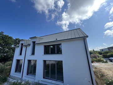 Réalisation de toiture en zinc a Sarzeau